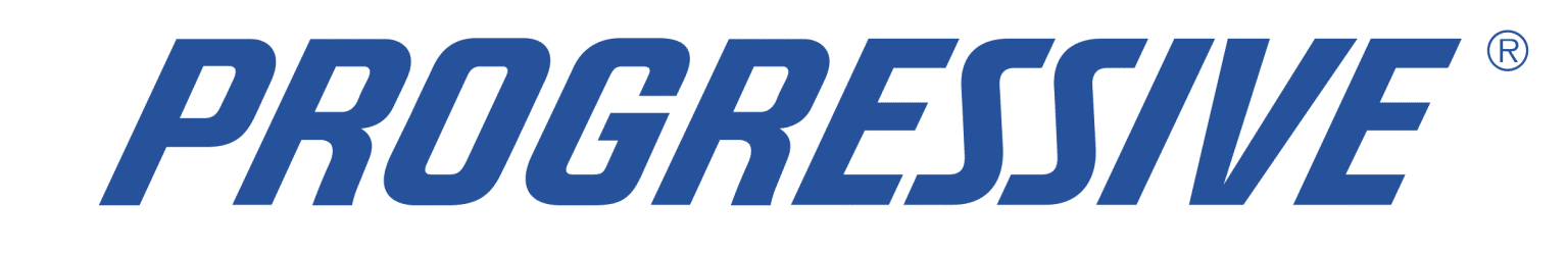 Progressive Insurance logo, title sponsor